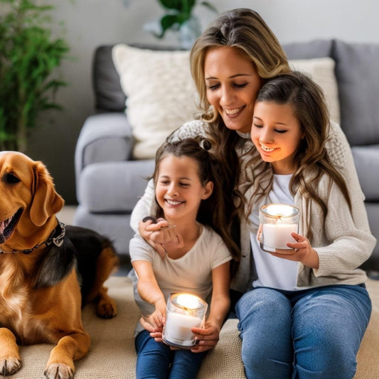 What should you keep in mind while choosing for candle for home with pets and kids?