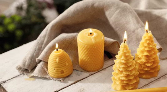 How to make beeswax candles ?