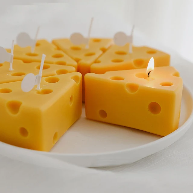 6 piece cheese candle