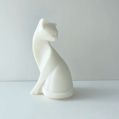 The cat candle