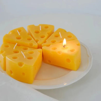 6 piece cheese candle