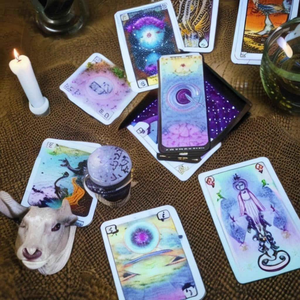 Tarot Card reading session