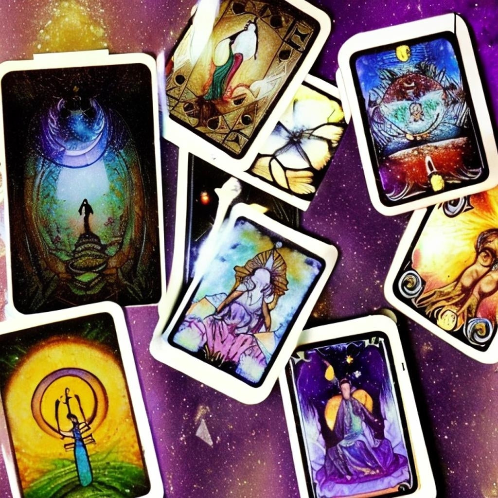 Tarot Card reading session