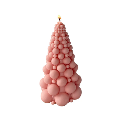 Bubble tree candle