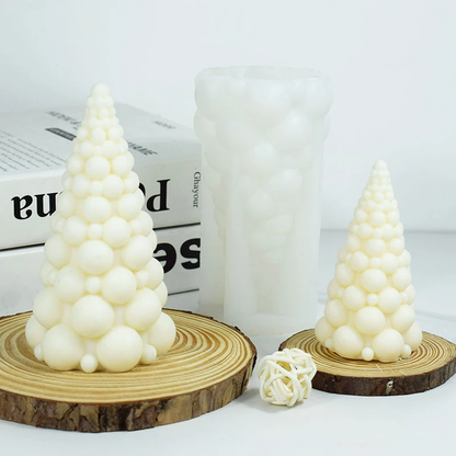 Bubble tree candle