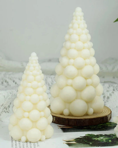 Bubble tree candle